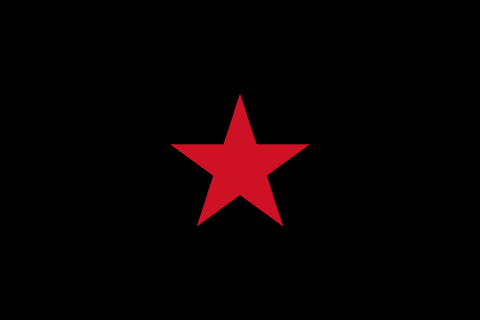 Flag: Zapatista Chiapas (Mexico)