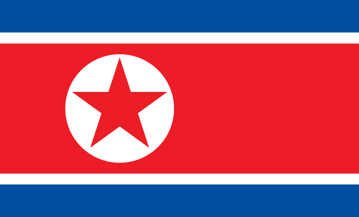 Flag: North Korea