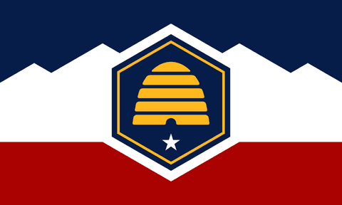 Flag: Utah (United States)