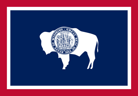 Flag: Wyoming (United States)