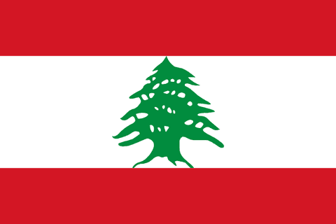 Flag: Lebanon