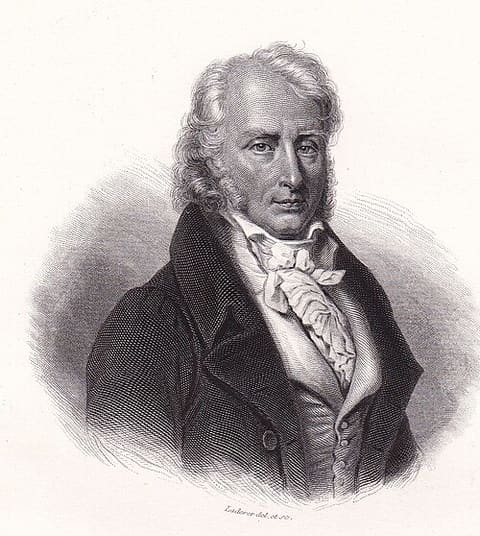 Portrait of Benjamin Constant