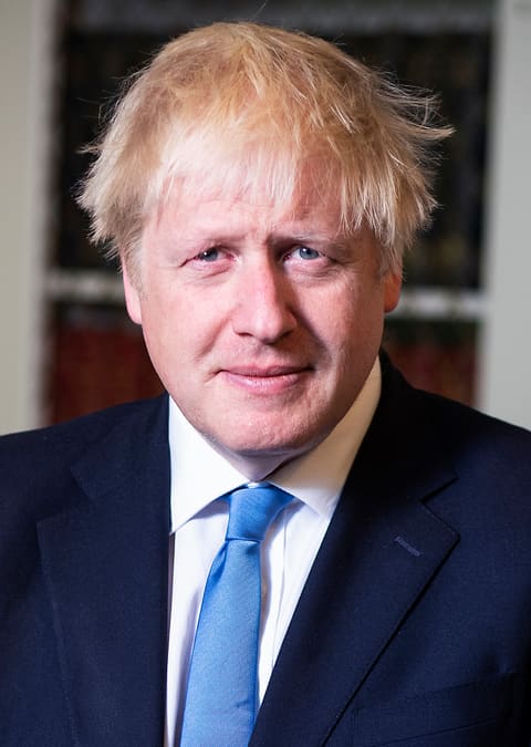 Portrait of Boris Johnson