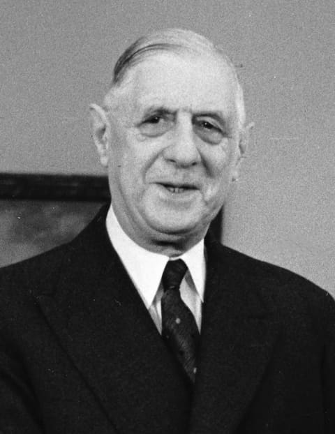 Portrait of Charles de Gaulle