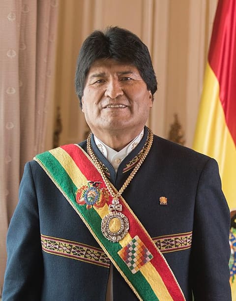 Portrait of Evo Morales