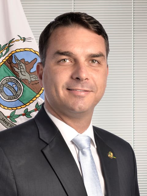Portrait of Flávio Bolsonaro
