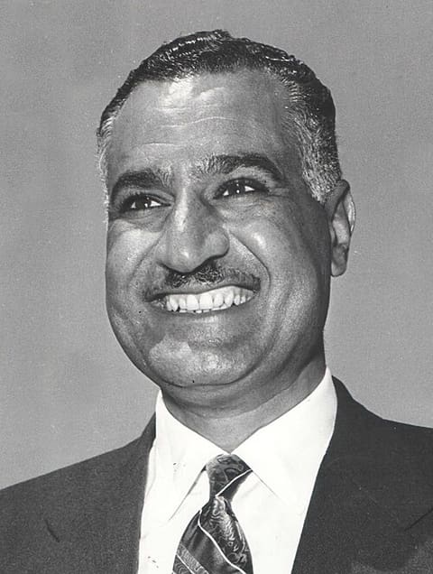 Portrait of Gamal Abdel Nasser