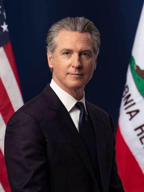 Portrait of Gavin Newsom