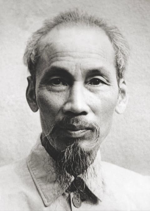 Portrait of Ho Chi Minh