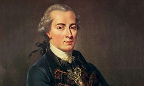 Portrait of Immanuel Kant