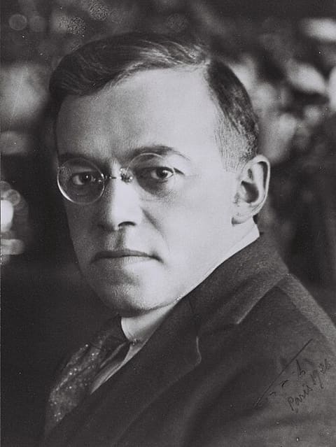 Portrait of Ze'ev Jabotinsky