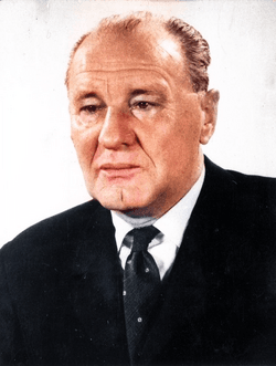 Portrait of János Kádár