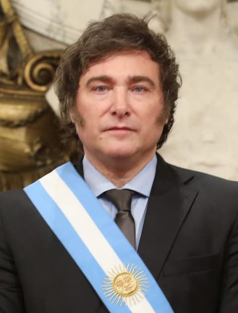 Portrait of Javier Milei