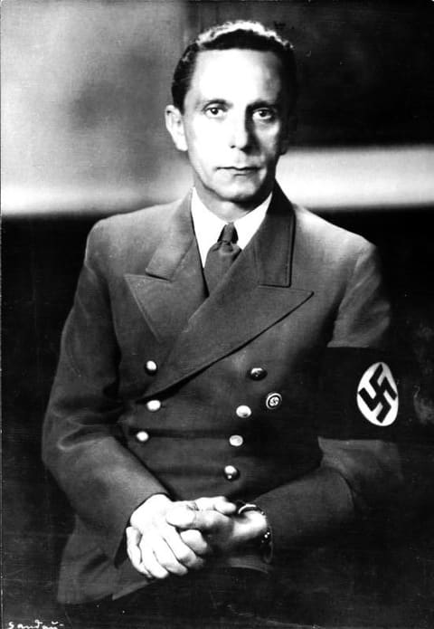 Portrait of Joseph Goebbels