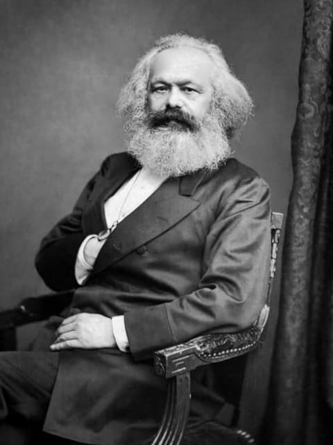 Portrait of Karl Marx