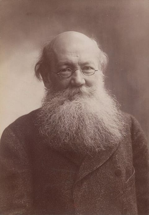 Portrait of Peter Kropotkin
