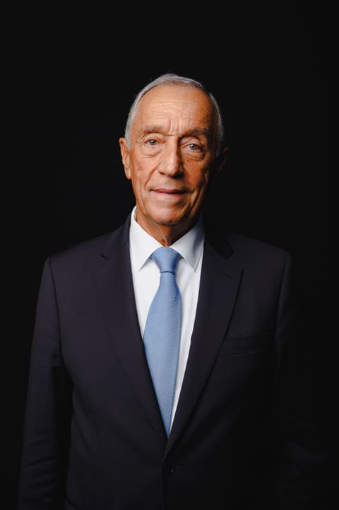 Portrait of Marcelo Rebelo de Sousa