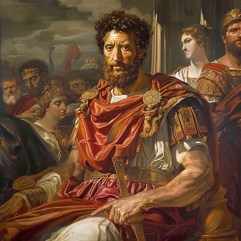 Portrait of Marco Aurélio