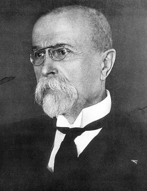 Portrait of Tomáš Garrigue Masaryk