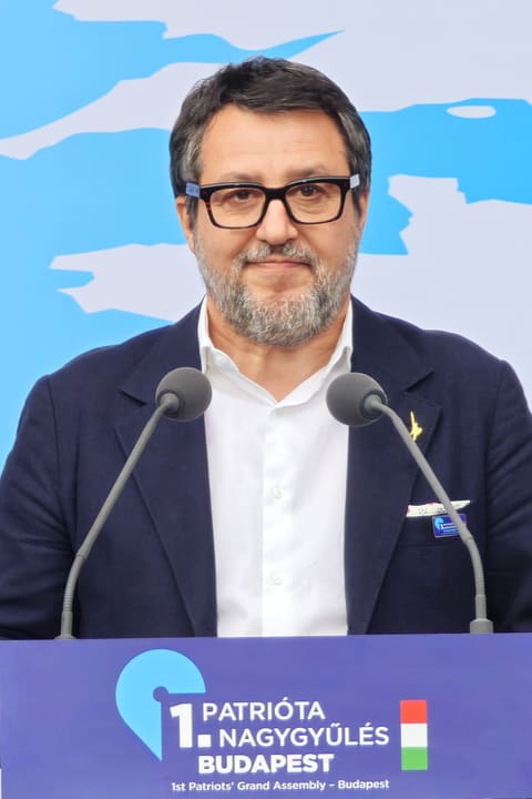 Portrait of Matteo Salvini