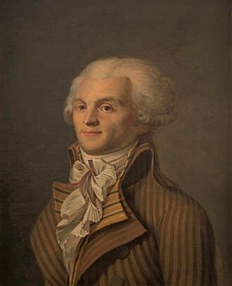 Portrait of Maximilien Robespierre