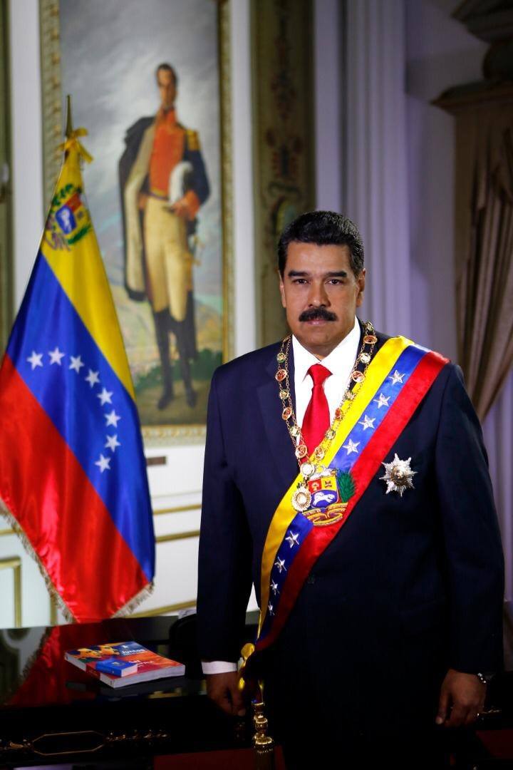 Portrait of Nicolás Maduro