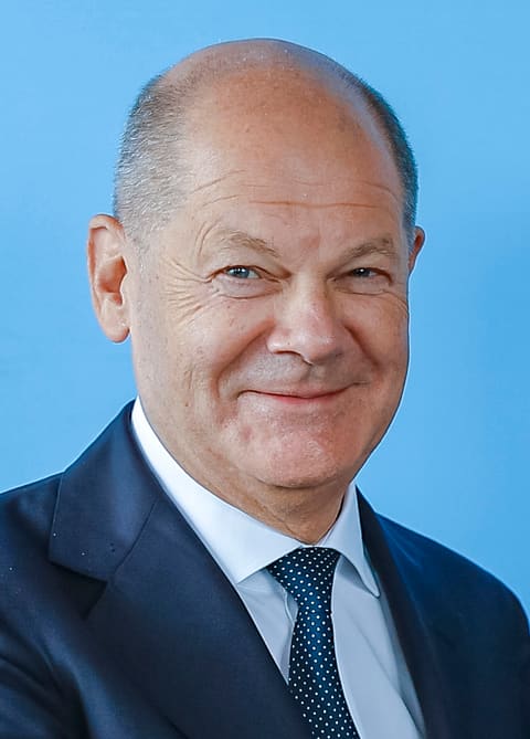 Portrait of Olaf Scholz