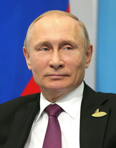 Portrait of Vladimir Putin