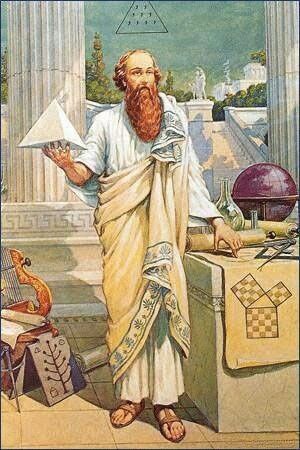 Portrait of Pythagoras
