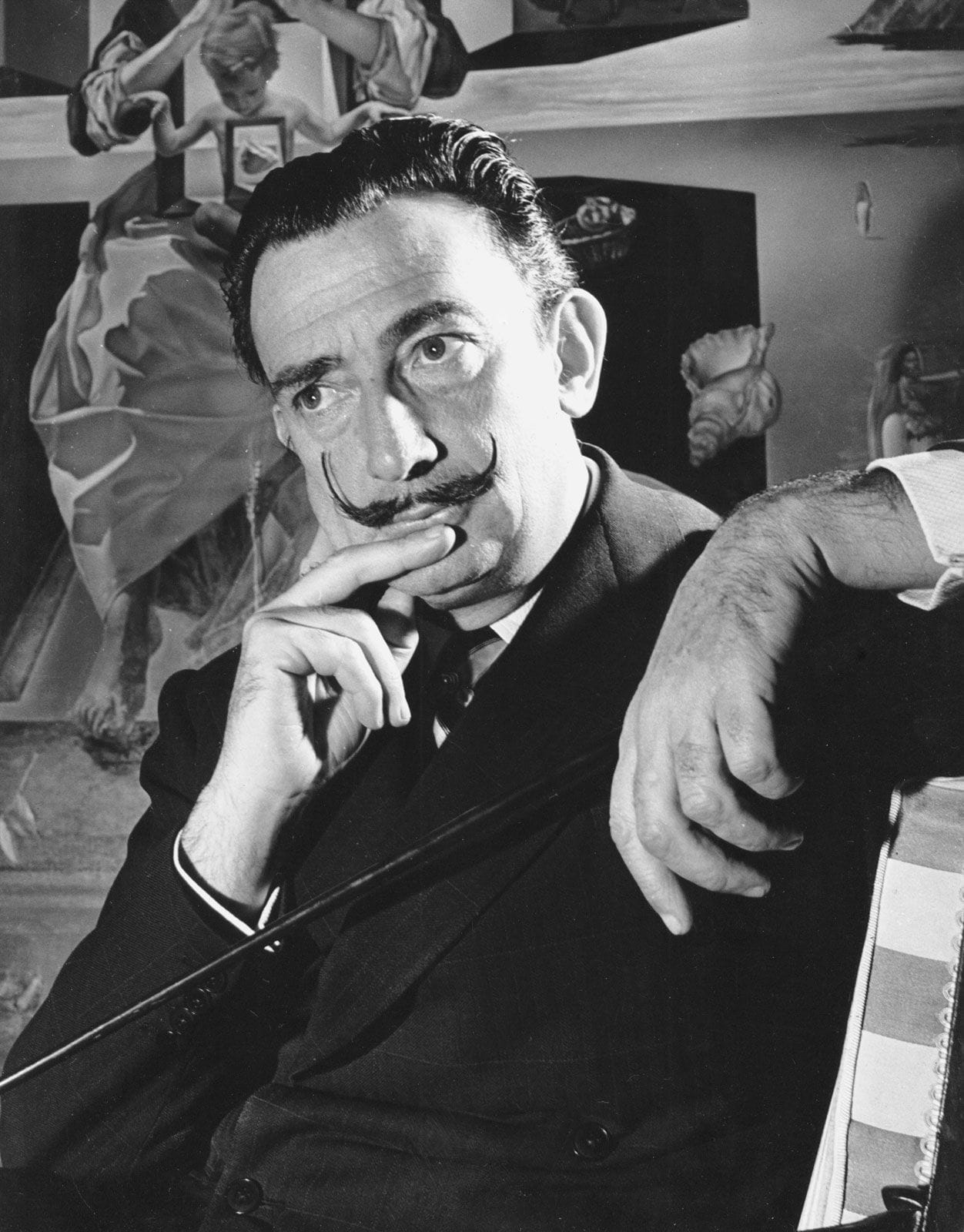 Portrait of Salvador Dalí