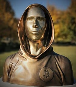 Portrait of Satoshi Nakamoto