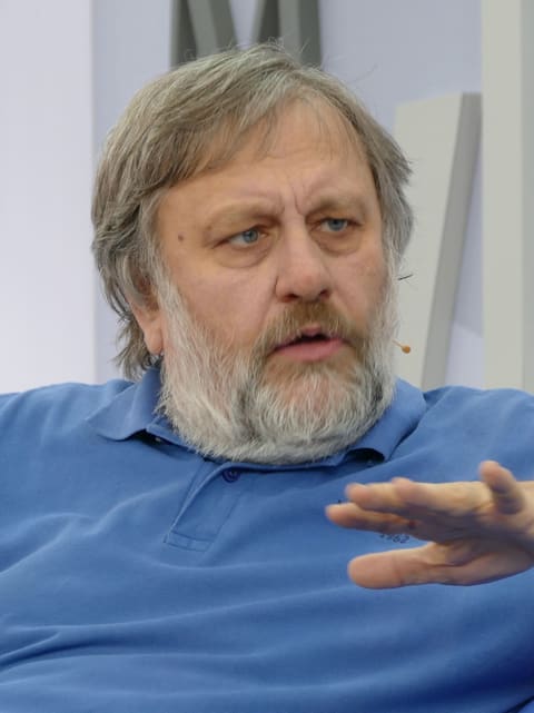 Portrait of Slavoj Žižek