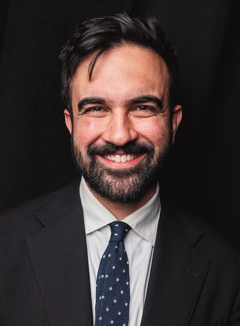 Portrait of Zohran Mamdani